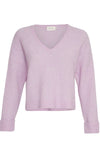 Evonna Nenaya V Pullover - Lila