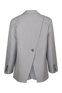 Aarielle Blazer - Licht Grijs
