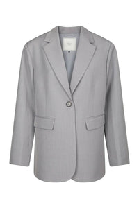 Aarielle Blazer - Licht Grijs
