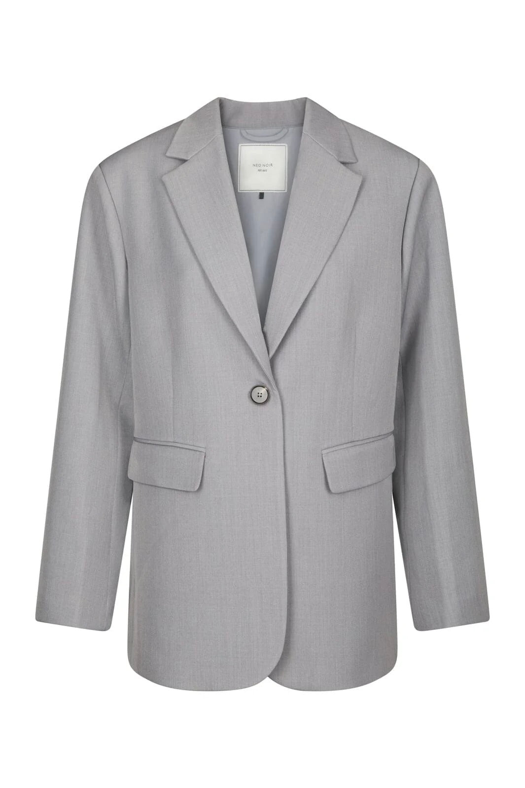 Aarielle Blazer - Licht Grijs