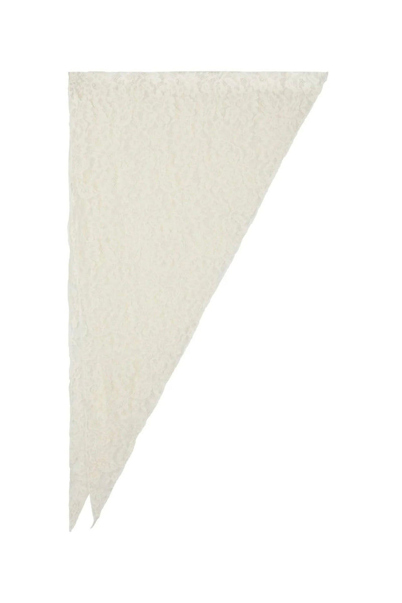 Serina Lace Scarf - Creme