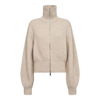 RowCC Zip Knit Vest - Crème