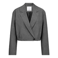 JackyCC Cropped Blazer - Grijs