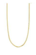Joanna Recycled Flat Snake Chain Necklace
