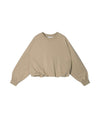 Pleated Sweater - Beige