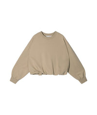 Pleated Sweater - Beige