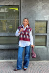RowCC Check Spencer - Bordeaux