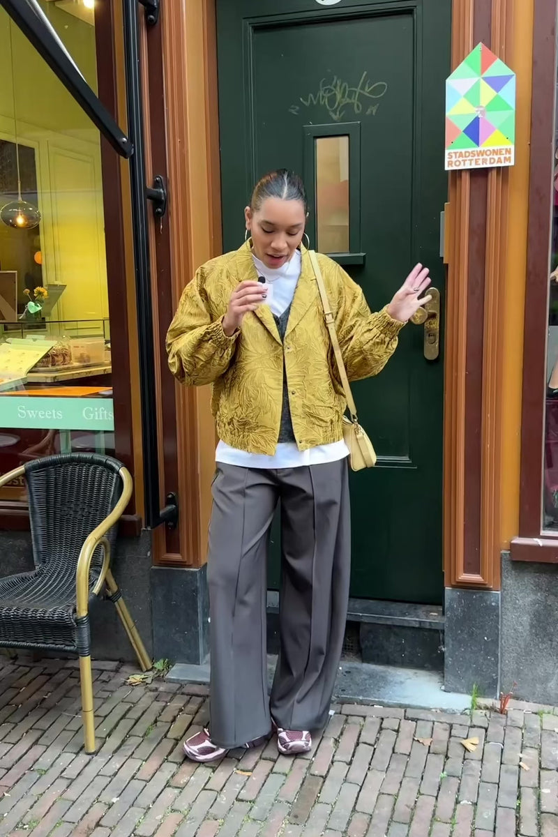 Tilian Structure Pantalon - Donkergrijs