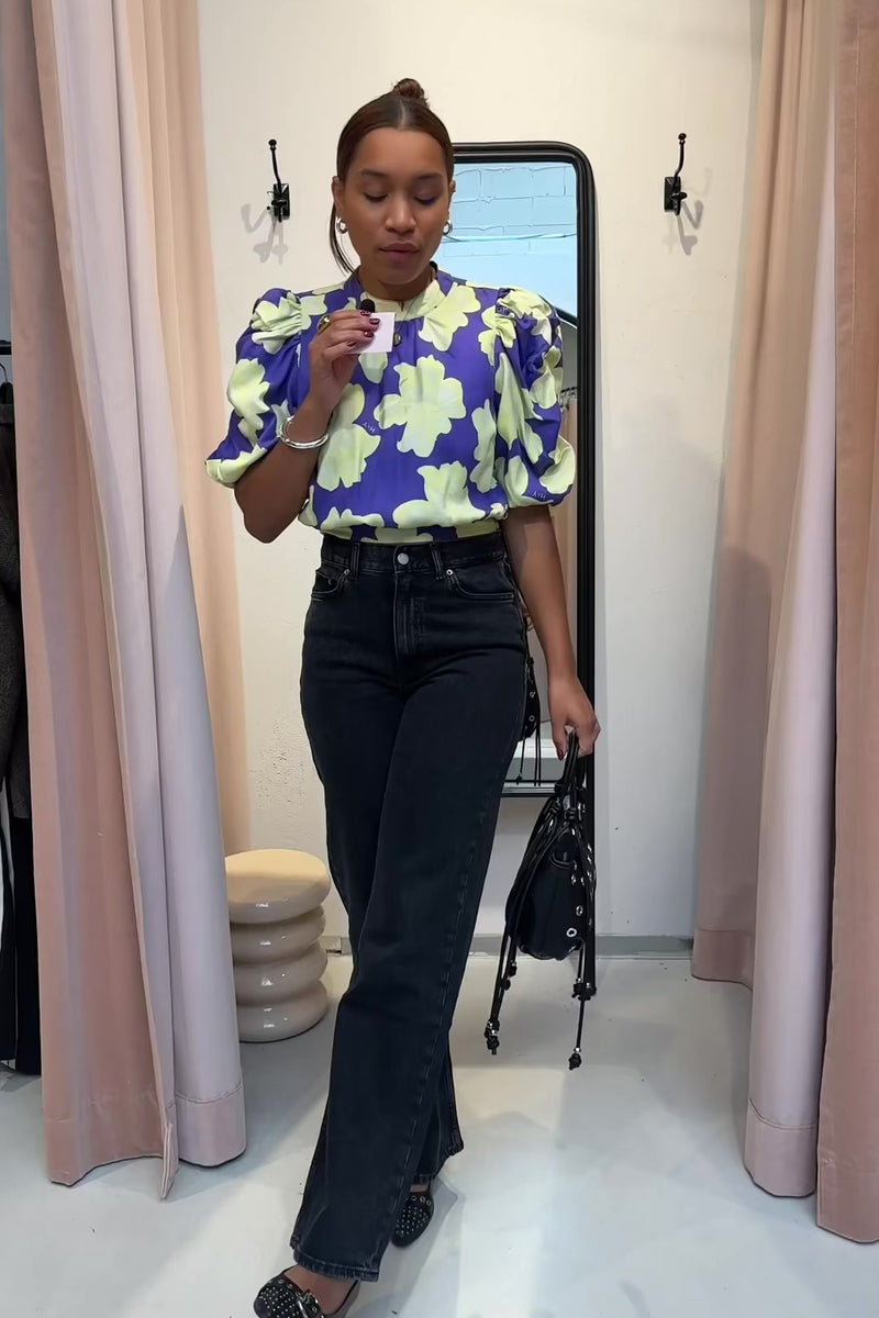 Macey Blouse - Paars