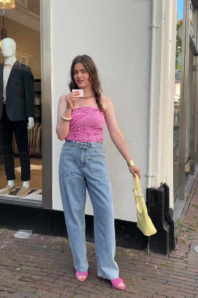 Amber Tube Top - Roze