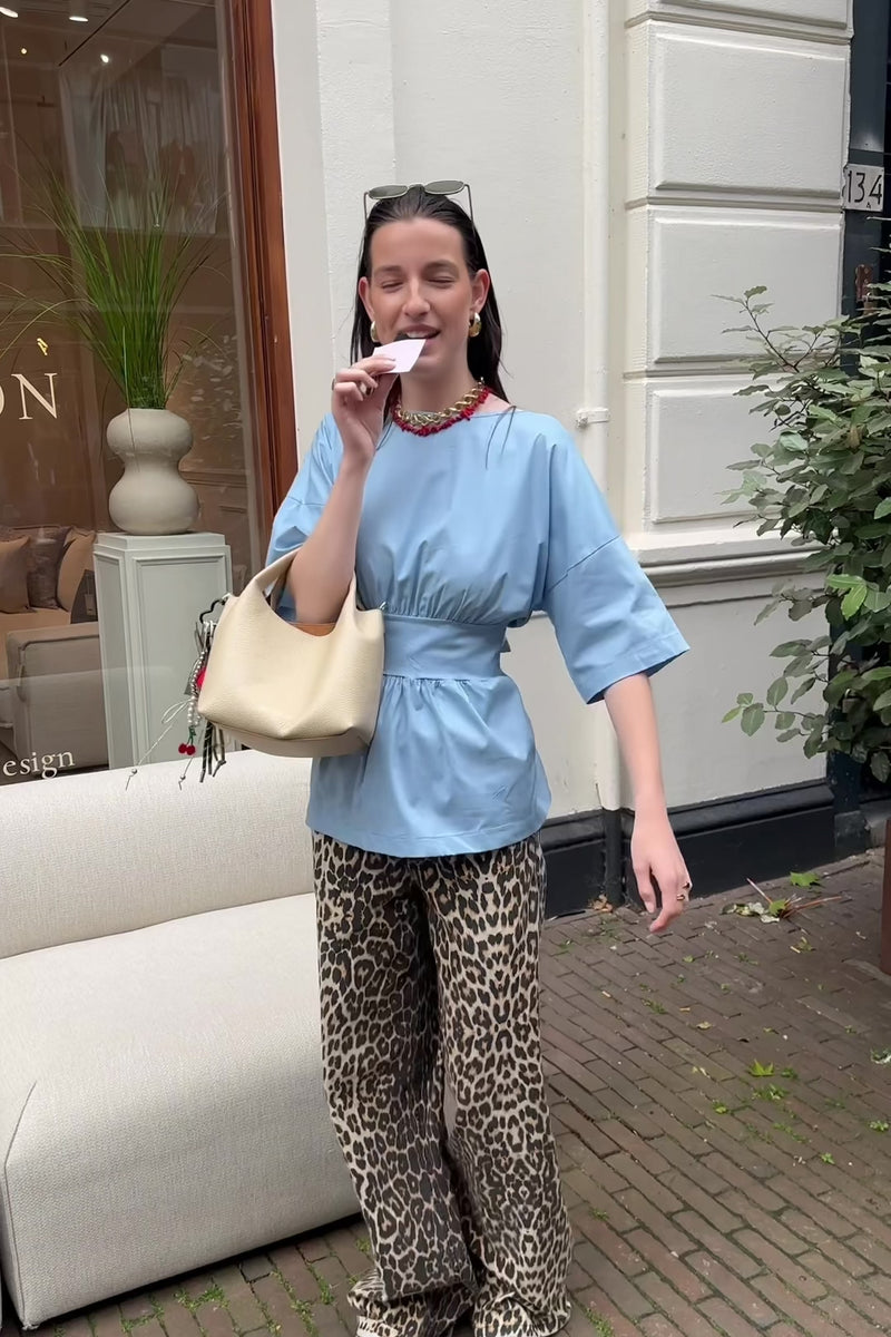 Shelly Blouse - Blauw