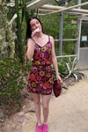 Balou Glitter Rok - Bordeaux