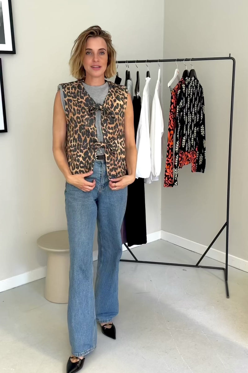 Lola Gilet - Leopard