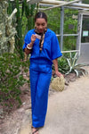SLFLyra Wide Pants - Blauw