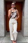 IVY Janice Slung Jeans - Wash Ecru