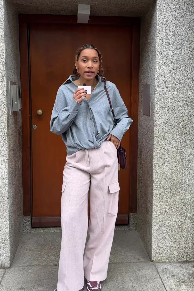 Hailey Blouse - Grijs