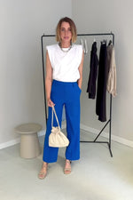 Likka Wide Pants - Blauw