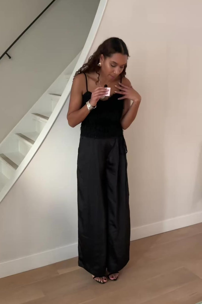 Katie Pantalon - Zwart