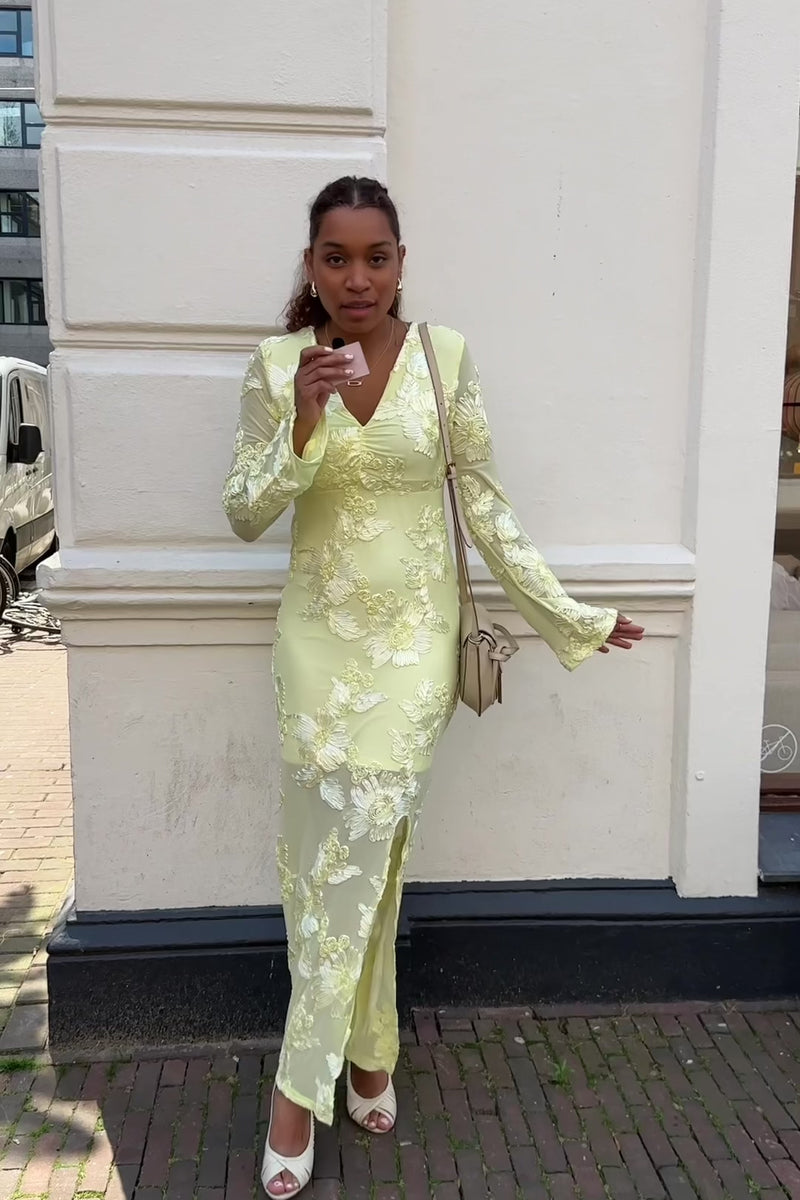 Kameyella Jurk - Butter Yellow