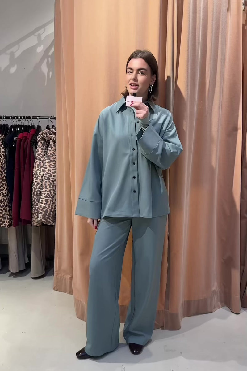 Vera Pantalon - Blauw