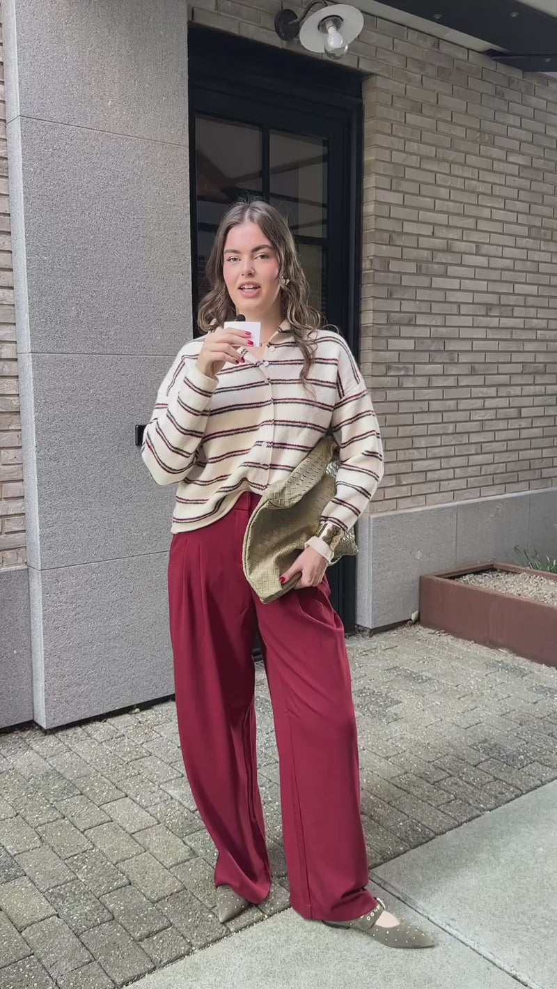 MSCHHenrika Pantalon - Rood