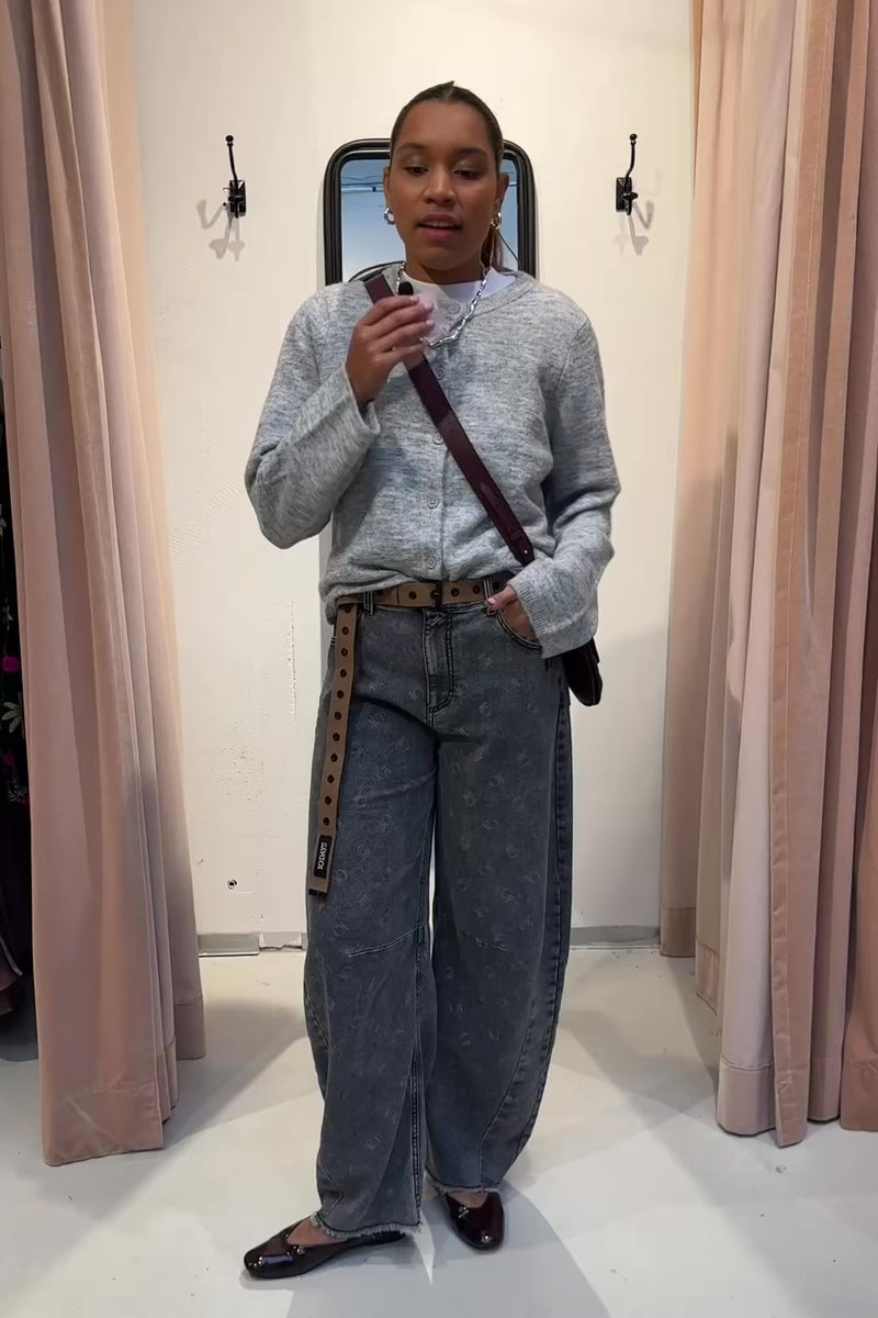 Western Jeans - Grijs