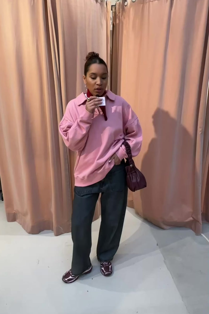 Flip Waist Pocket Jeans - Zwart