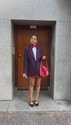 AlmiraCC Fitted Blazer - Plum