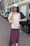 Drift Kanten Shirt - Creme