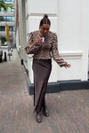 Elin Blouse - Bruin