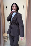 Jemmie Blazer - Bruin