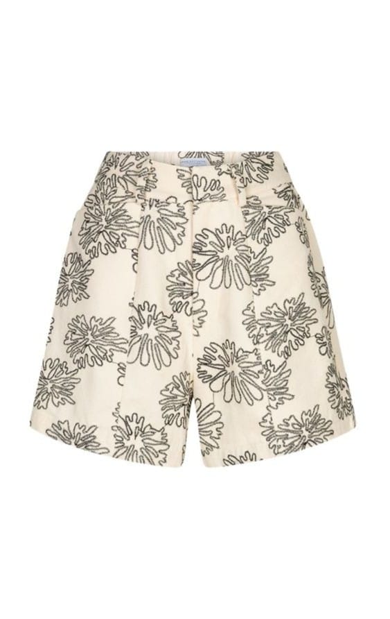 Riley Korte Broek - Beige