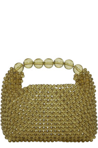 Slouchy Beaded Tas - Groen
