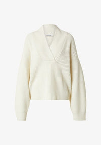 Samia Wollen Trui - Off White