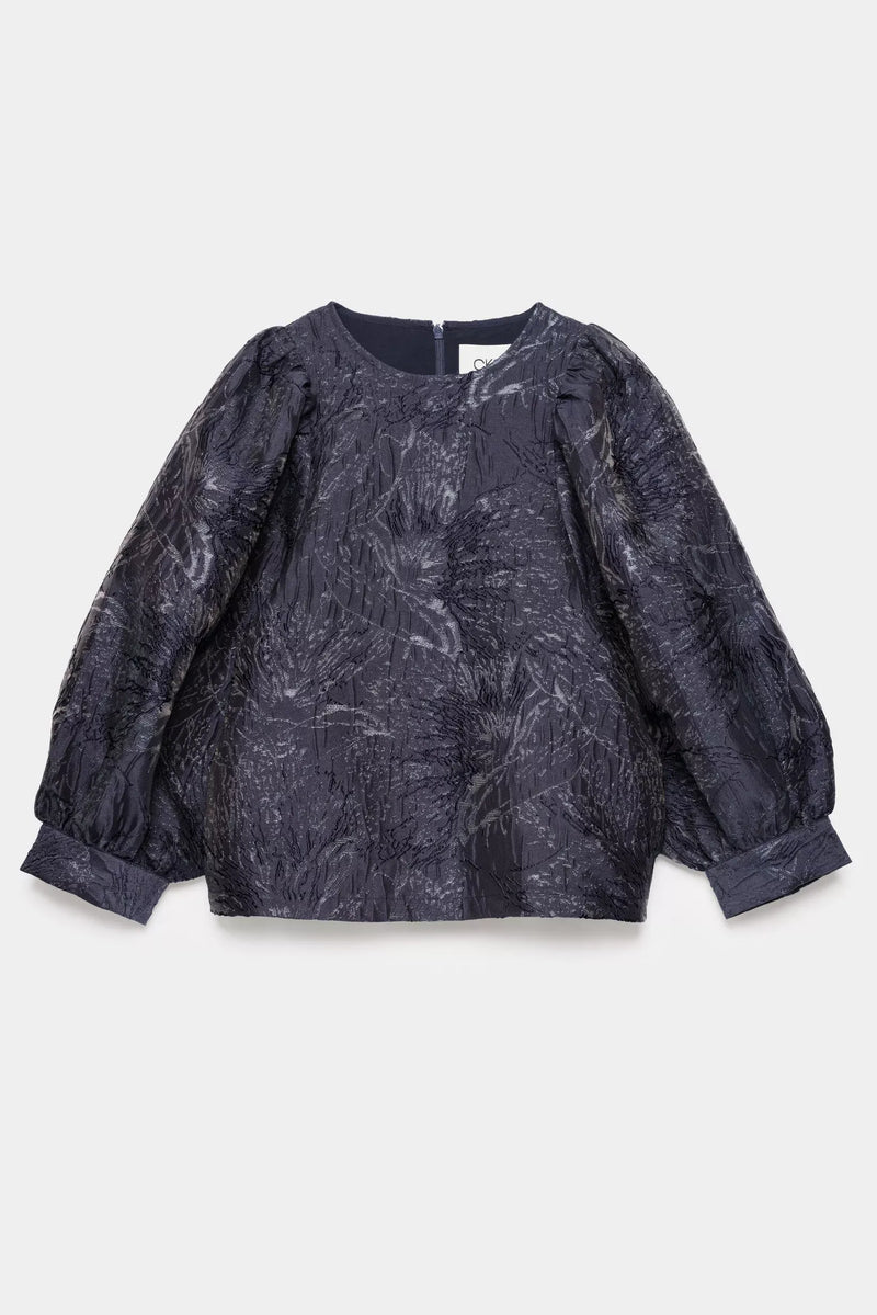 Sance Blouse - Donkerblauw