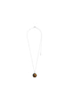 Sense Tiger Eye Ketting - Zilver