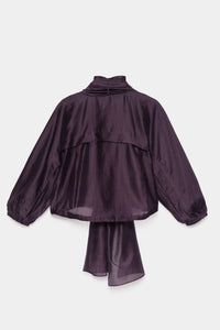 Silky Blouse - Paars