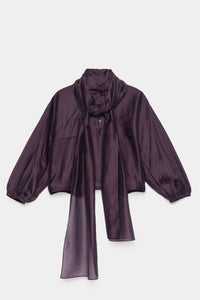 Silky Blouse - Paars
