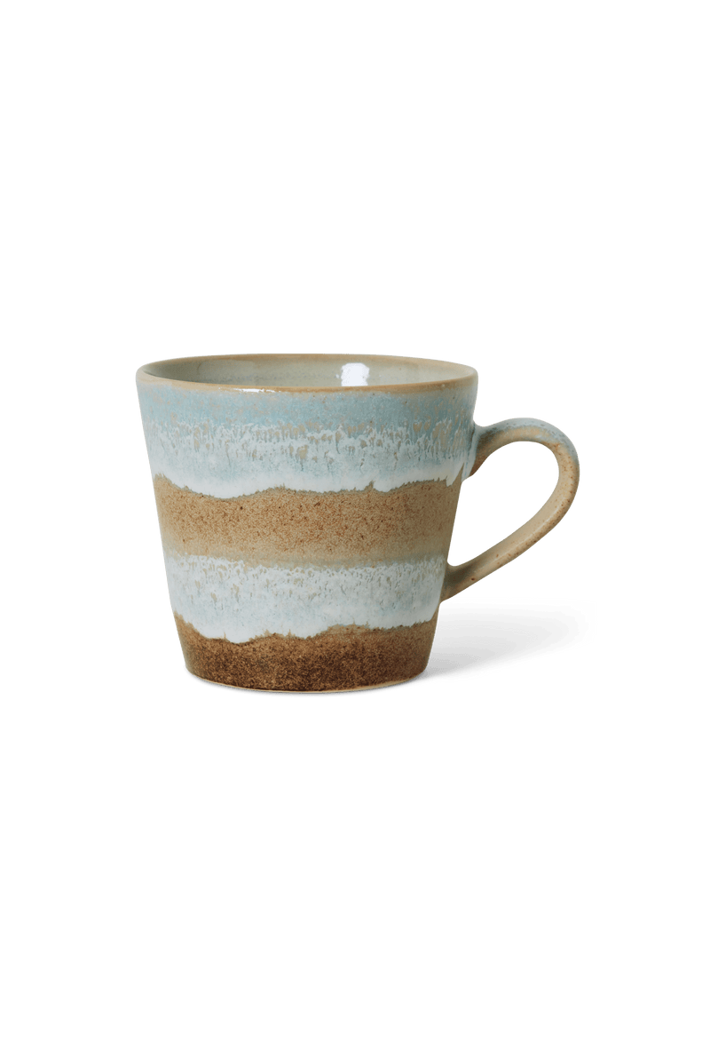 HKliving 70'S keramiek Cappucino Mok - Zonsondergang 
