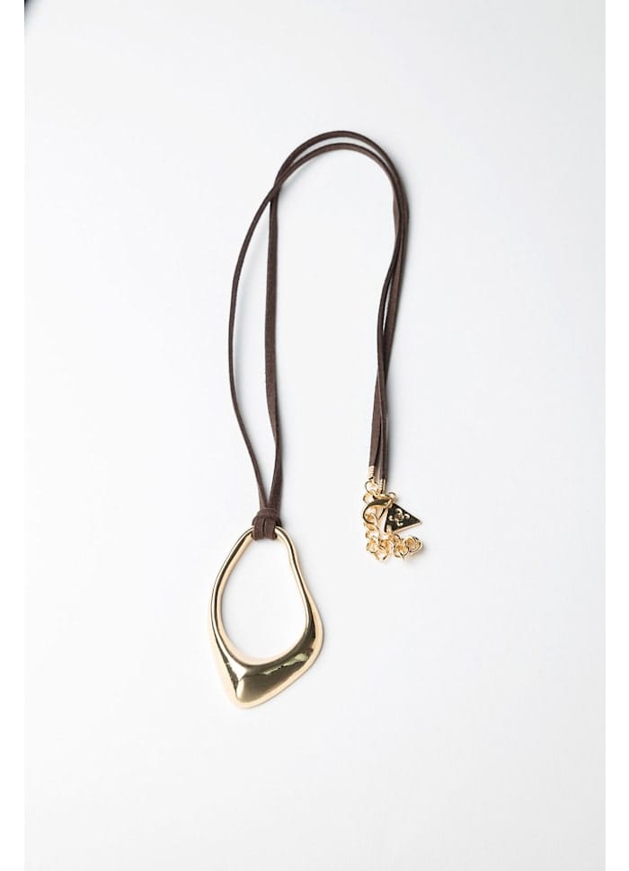 Cia Lange Ketting - Goud