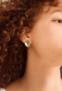 Sparkle Kleine Oorbellen - Goud