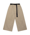 Wide Twill Pants - Taupe