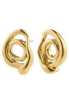 Unfold Oorbellen - Goud