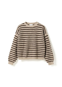 N-Mafalda Trui - Beige/Bruin