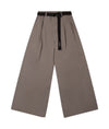 Wide Twill Pants - Grijsbruin