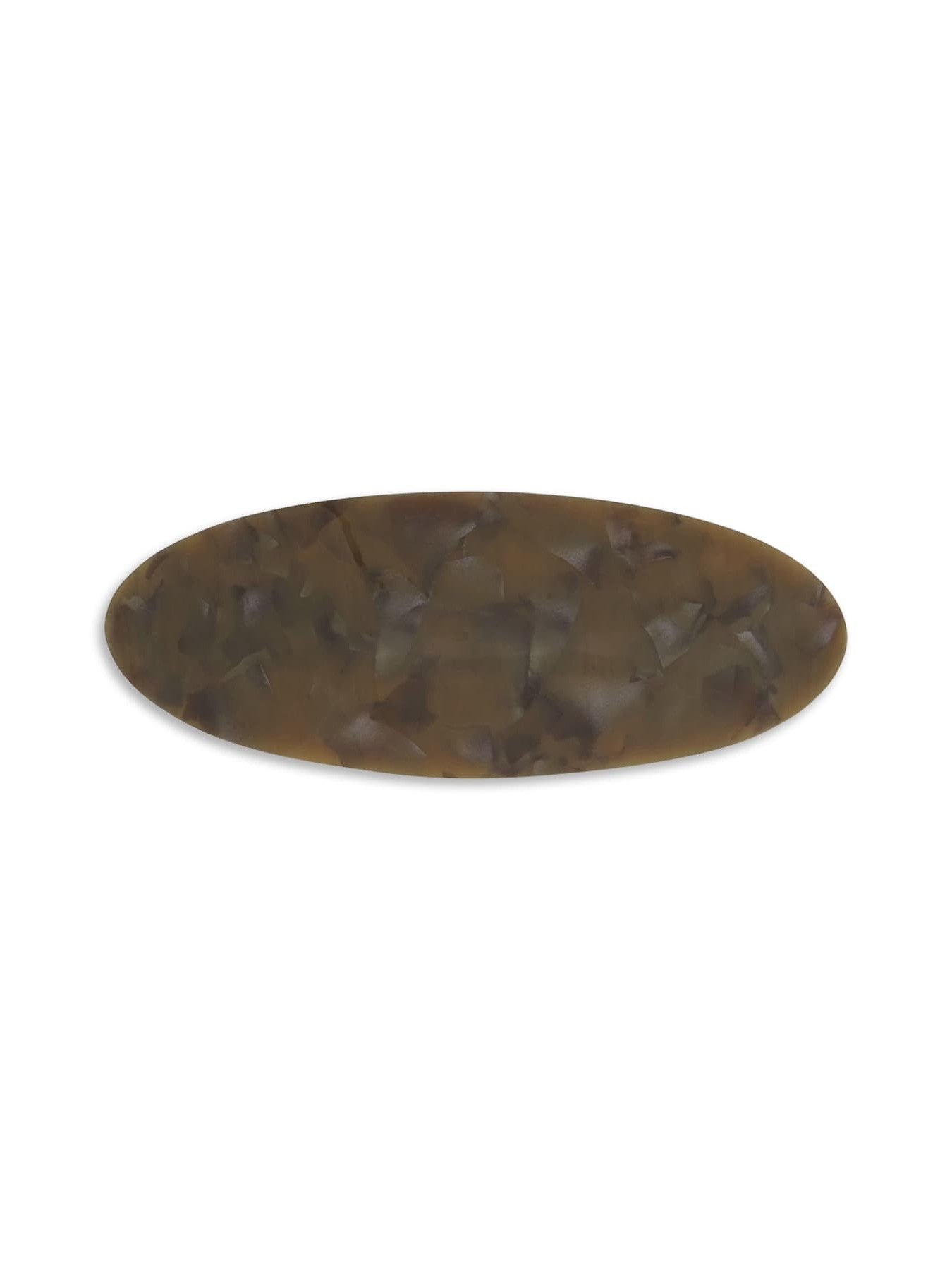 Oval Chérie Clip - Bruin