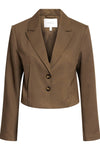 YASCappa Korte Blazer -Bruin