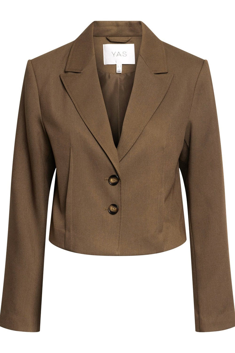 YASCappa Korte Blazer -Bruin