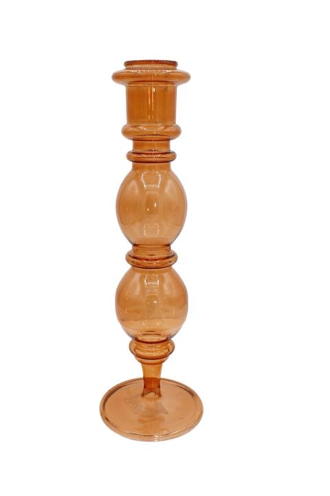 CLASSIC GLASS CANDLE HOLDER CORAL, A la