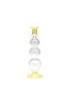 BUBBLE GLASS CANDLE HOLDER, ANNA+NINA